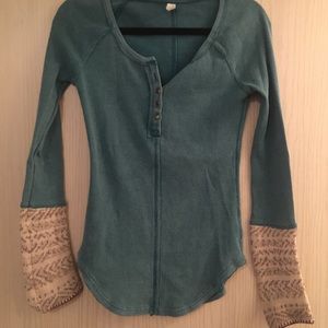 Free People Thermal top